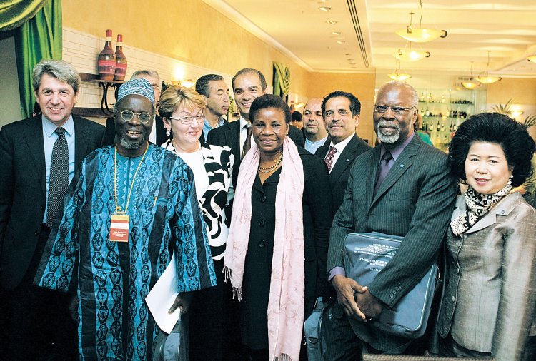 Группа ученых из стран Африки, Латинской Америки на ежегодных Международных Лихачевских научных чтениях. Фото: архив СПбГУП