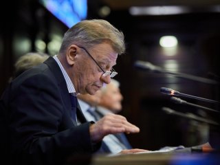 В МГУ состоялось первое расширенное заседание Совета по космосу. Фото: Елена Либрик / Научная Россия