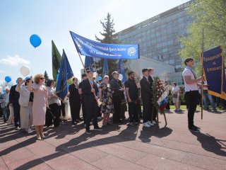 В МГУ почтили память защитников Отечества. Фото: Ольга Мерзлякова / Научная Россия