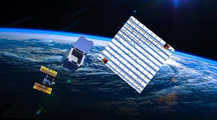 Художественная визуализация концепции миссии Alpha CubeSat. Фото: Andy Filo / Cornell University