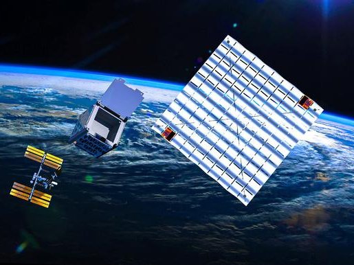 Художественная визуализация концепции миссии Alpha CubeSat. Фото: Andy Filo / Cornell University