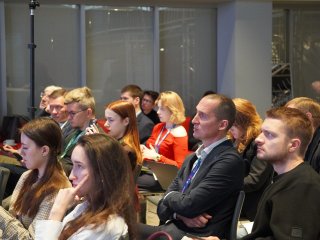 Третье заседание Квантового клуба журналистов под эгидой госкорпорации «Росатом». Фото: Анастасия Жукова / «Научная Россия»