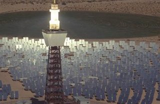Первая солнечная электростанция башенного типа сооружена в Китае