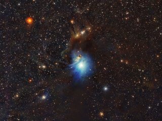 ESO опубликовала снимок новой звезды