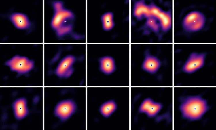 Астрономы снимают редкие изображения планетообразующих дисков вокруг звезд