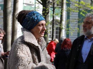 Открытие выставки «Кунсткамера в годы Великой Отечественной войны: крепость науки и обороны». Фото: Елена Либрик / «Научная Россия»