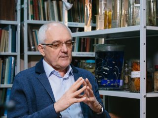 Биоокеанолог Андрей Гебрук. Фото: Ольга Мерзлякова / «Научная Россия»