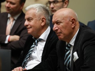 Лауреатов премии OGANESSON–2025 наградили в зале Микеланджело Пушкинского музея. Фото: Николай Малахин / Научная Россия