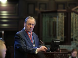 Торжественное открытие конференции «Безопасность человека как глобальный вызов современности: перспективы применения медицинских газов и газовых смесей». Фото: Ольга Мерзлякова / «Научная Россия»