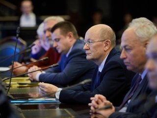 В МГУ состоялось первое расширенное заседание Совета по космосу. Фото: Елена Либрик / Научная Россия