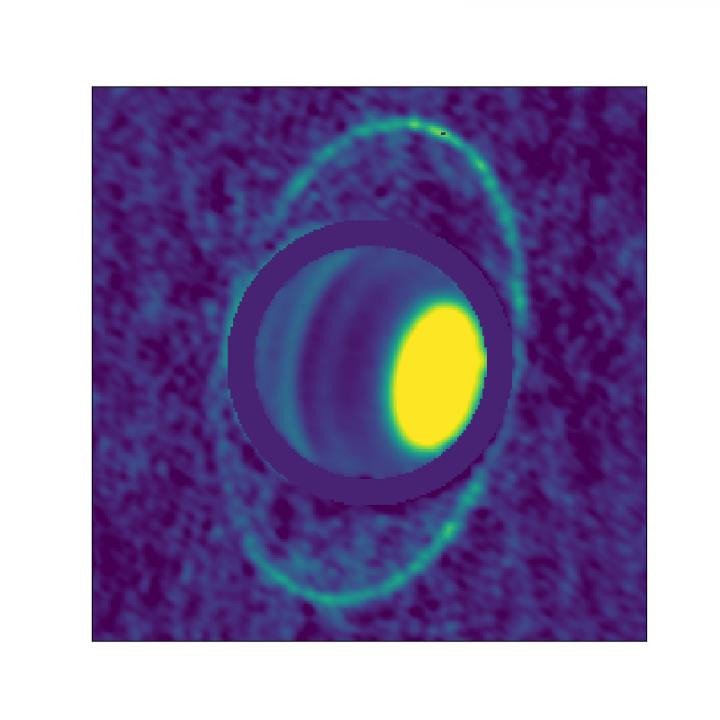 Астрономы определили температуру колец Урана