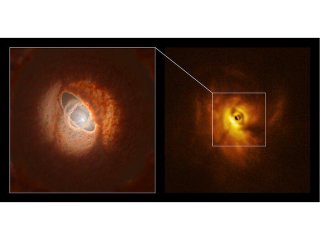 Ученые обнаружили искривленный диск, «разорванный» звездами в тройной системе