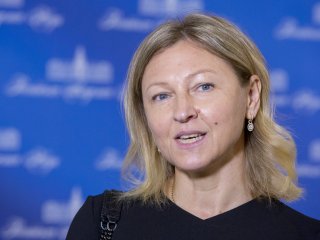 Светлана Фортова на Общем собрании членов РАН