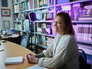 Кандидат исторических наук Ирина Игоревна Елкина. Фото: Елена Либрик / «Научная Россия»