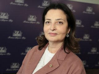 «Это вершина, к которой мы все стремимся», — профессор Виктория Бадтиева об избрании академиком РАН. Фото: Ольга Мерзлякова / «Научная Россия»