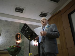 Академик Роберт Нигматулин выступил в Институте океанологии РАН в честь своего юбилея. Фото: Ольга Мерзлякова / «Научная Россия»