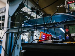 Вселенная квантовых вычислений: ФИАН и «Росатом» познакомили журналистов с технологиями будущего. Фото: Ольга Мерзлякова / «Научная Россия»
