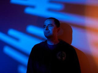 Метеоролог Максим Червяков. Фото: Елена Либрик / «Научная Россия»