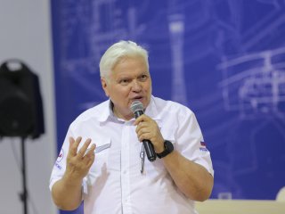 100 лет тактику космического дела Григорию Чернявскому. Фото: Ольга Мерзлякова / Научная Россия