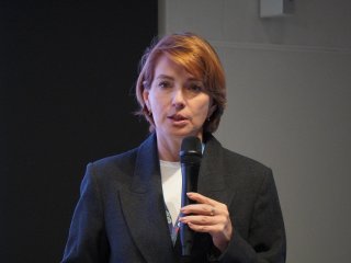 Директор по квантовым технологиям госкорпорации «Росатом», кандидат физико-математических наук Екатерина Борисовна Солнцева. Фото: Анастасия Жукова / «Научная Россия»