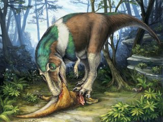 У тираннозавров были зубы как пилы
