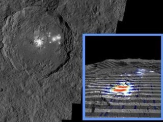 Астрономы удивлены, что не нашли на Церере крупных кратеров