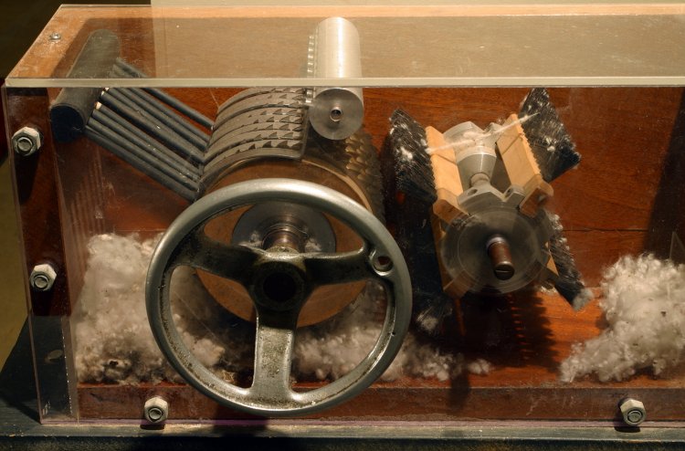 14 марта 1794 года. Илай Уитни получил патент на машину для очистки хлопка
