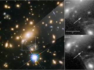 Ученые увидели звезду в девяти миллиардах световых лет от Земли