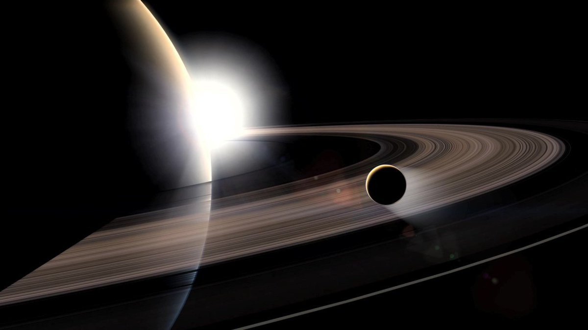 Кольца сатурна фото со спутника