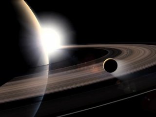 Сатурн общается со своими кольцами и Энцеладом через плазменные волны