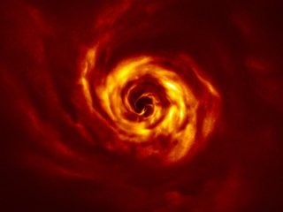 Телескоп ESO увидел признаки рождения планеты