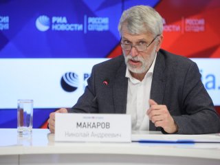 Пресс-конференция академика Н.А Макарова