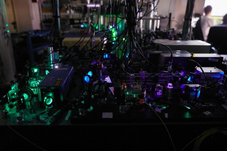 В лаборатории «Оптика сложных квантовых систем» ФИАН. Фото: Елена Либрик, «Научная Россия».