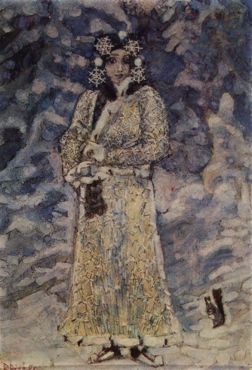 «Снегурочка», Михаил Врубель, 1890. 