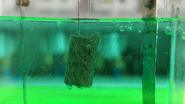 Процесс электроосаждения композитного покрытия на углеродные микротрубки. Автор: Дмитрий Дмитриев