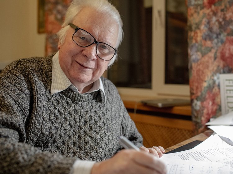 Академик В.Е. Захаров. Фото: Николай Мохначев / «Научная Россия»
