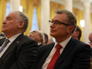 «Умов талантливых обитель»: в МГУ состоялось торжественное заседание ко Дню основания университета. Фото: Елена Либрик / «Научная Россия»