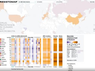 Российские ученые создали мировую карту устойчивости к антибиотикам