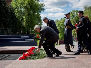 На защите Отечества и здоровья. НМИЦ радиологии отметил 80-летие Великой Победы и юбилей онкослужбы. Фото: Ольга Мерзлякова / «Научная Россия»