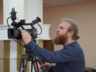 Пресс-завтрак по теме «Реабилитация детей с ДЦП и другими нарушениями опорно-двигательной системы» прошел 21 мая в учебном корпусе Российского нового университета на Авиамоторной. Фото: Анастасия Жукова / «Научная Россия»