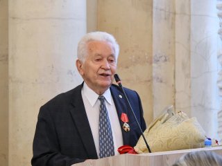 Заседание Президиума в память об академике Гурии Ивановиче Марчуке состоялось в РАН. Источник фото: Российская академия наук