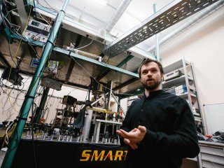 Вселенная квантовых вычислений: ФИАН и «Росатом» познакомили журналистов с технологиями будущего. Фото: Ольга Мерзлякова / «Научная Россия»