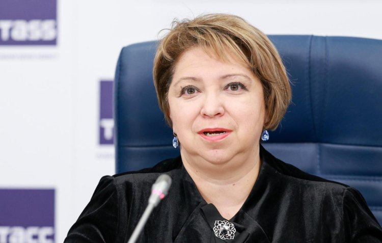 Ректор "Сколтеха" Юлия Горбунова  © Александр Щербак/ ТАСС