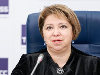 Ректор "Сколтеха" Юлия Горбунова  © Александр Щербак/ ТАСС