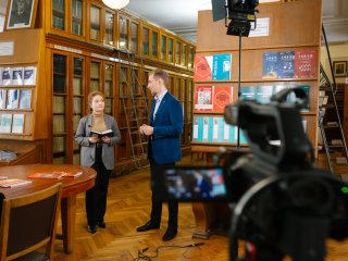 Новая эпоха в химии: от ИИ-помощников до 3D-печати. Интервью с академиком Валентином Ананиковым. Фото: Ольга Мерзлякова / «Научная Россия»