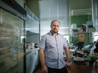 Биолог Алексей Сергеевич Шацких. Фото: Ольга Мерзлякова / «Научная Россия»