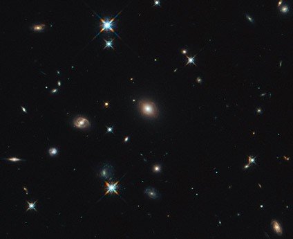 Галактика как увеличительное стекло