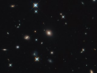 Галактика как увеличительное стекло