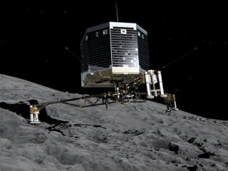 Модуль «Филы» послал сигнал с кометы Чурюмова-Герасименко