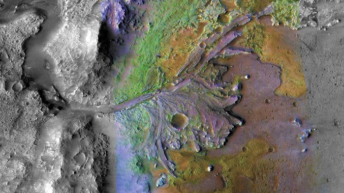 Специалисты по Марсу выбирают кратер Джезеро